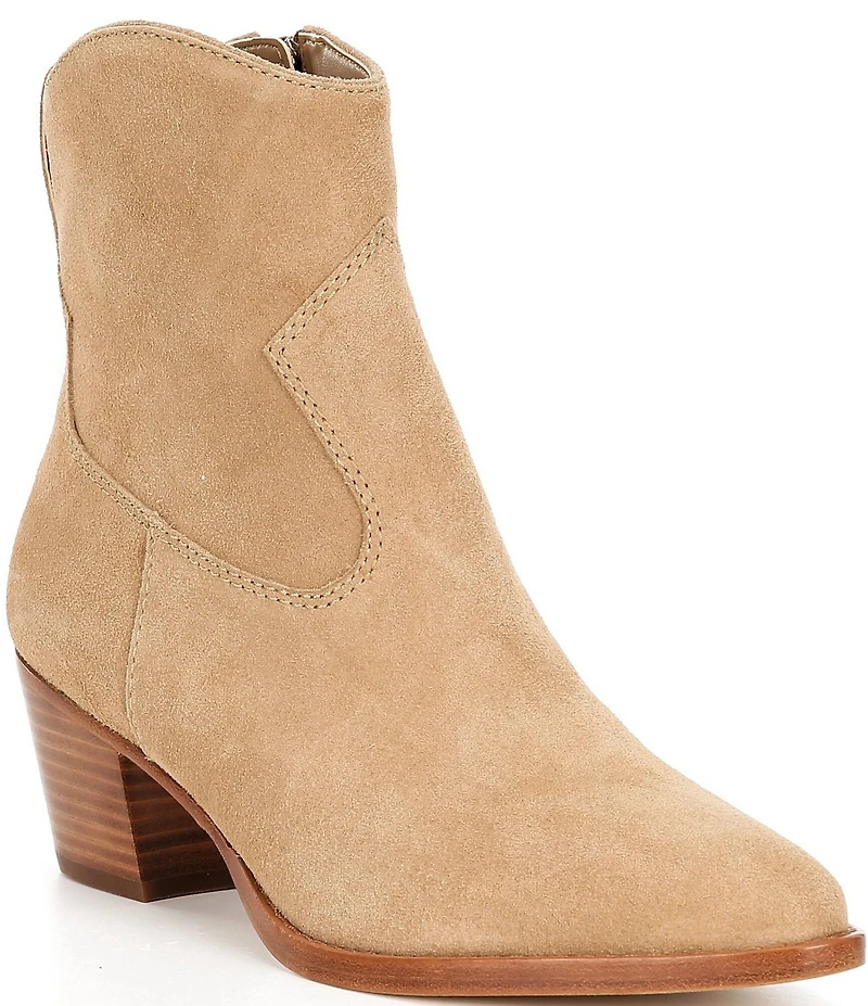 Lauren Ralph Lauren Harpher Suede Booties