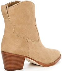 Lauren Ralph Lauren Harpher Suede Booties