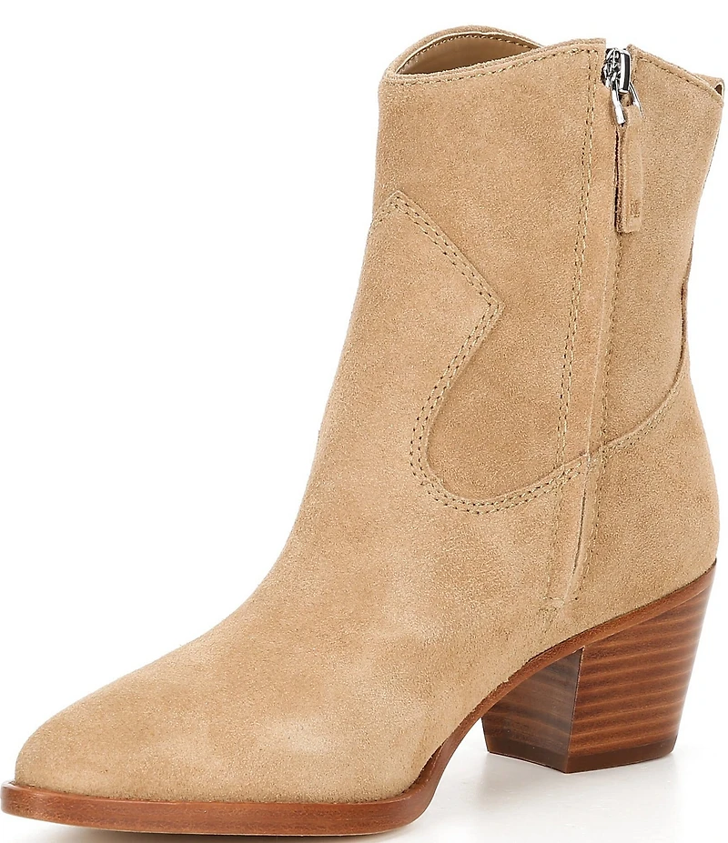 Lauren Ralph Lauren Harpher Suede Booties