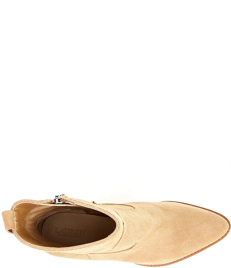 Lauren Ralph Lauren Harpher Suede Booties