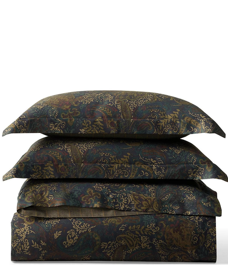 Lauren Ralph Lauren Henry Cotton Sateen Autumnal Reversible Comforter Set