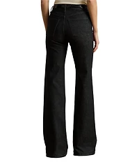 Lauren Ralph Lauren High Rise Flare Leg Full Length Jeans