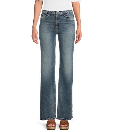 Lauren Ralph Lauren High Rise Flare Leg Jeans