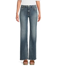 Lauren Ralph Lauren High Rise Flare Leg Jeans