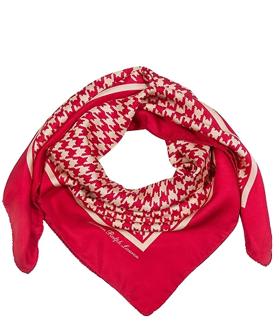 Lauren Ralph Lauren Houndstooth Square Scarf