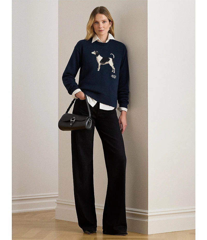Lauren Ralph Lauren Intarsia-Knit Dog Sweater