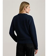 Lauren Ralph Lauren Intarsia-Knit Dog Sweater