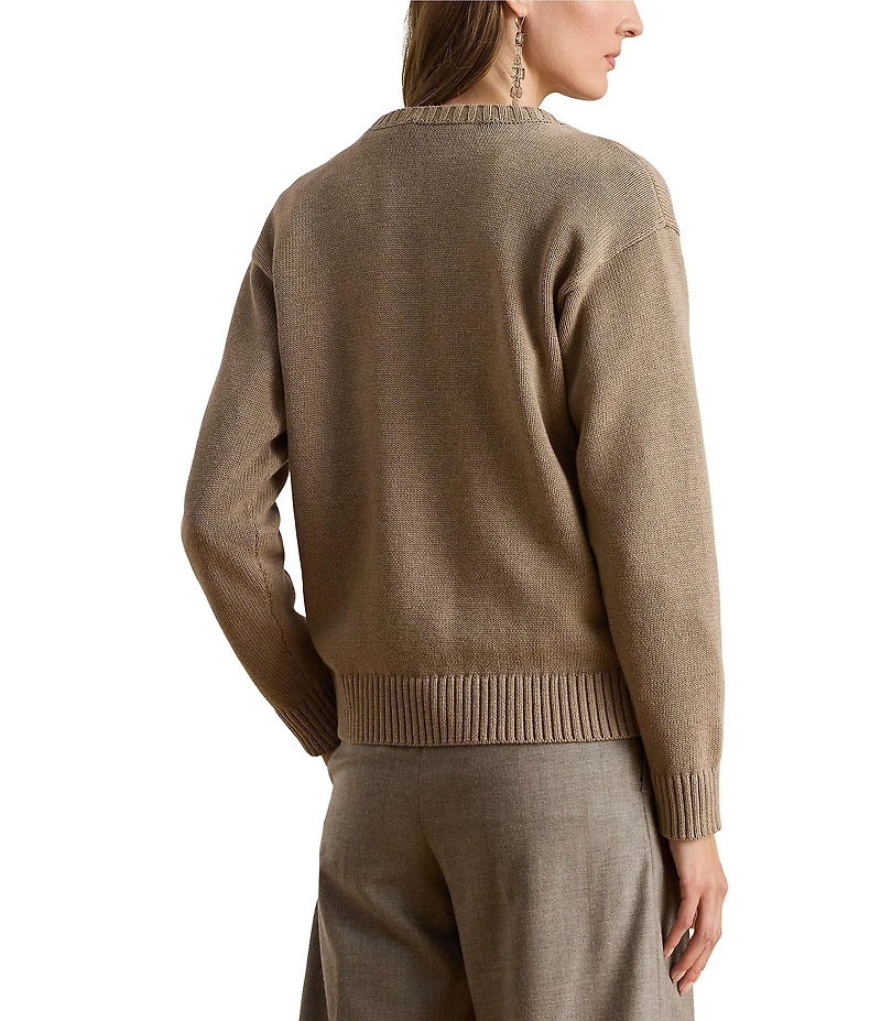Lauren Ralph Lauren Intarsia-Knit English Setter Sweater