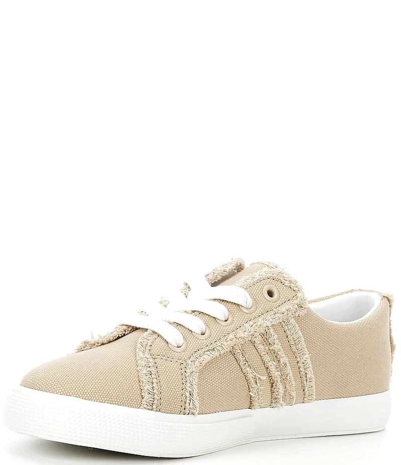 Lauren Ralph Lauren Janson Frayed Canvas Sneakers