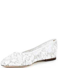 Lauren Ralph Lauren Jayna Lace Detail Ballet Flats