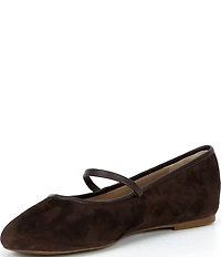 Lauren Ralph Lauren Jayna Suede Ballet Flats