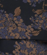 Lauren Ralph Lauren Jersey Knit Floral Print Off-The-Shoulder Neck Long Sleeve Top