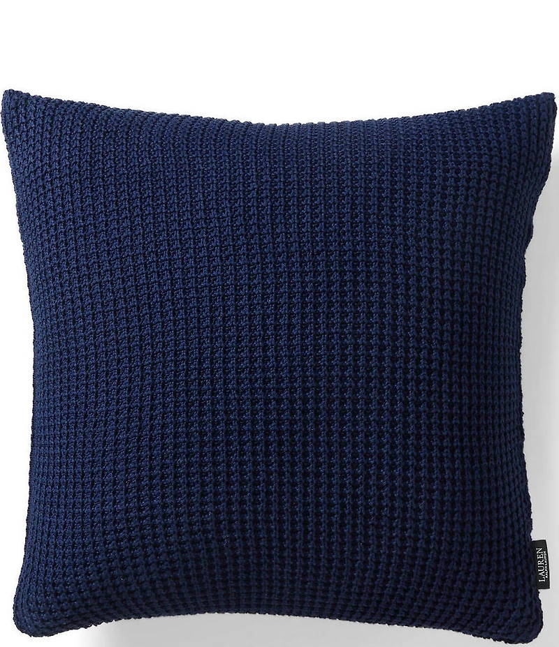 Lauren Ralph Lauren Kempner Knit Cotton Throw Pillow
