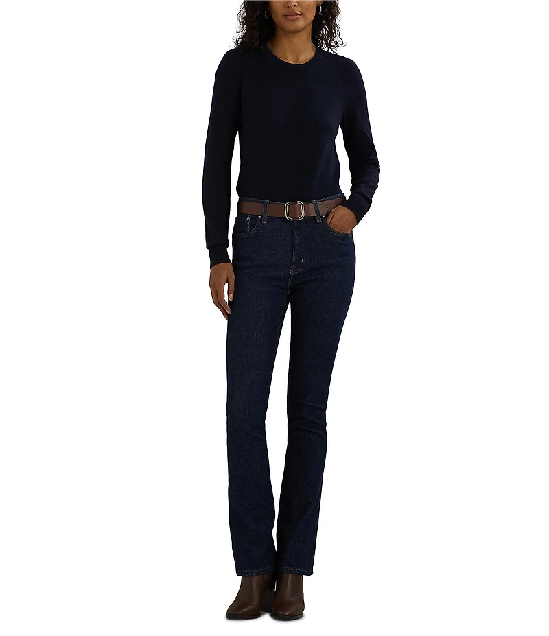 Lauren Ralph Lauren Knit Crew Neck Long Sleeve Sweater