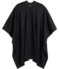 Lauren Ralph Lauren Knit Wool Shine Border Ruana