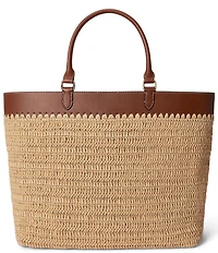 Lauren Ralph Lauren Kyla Straw Tote Bag