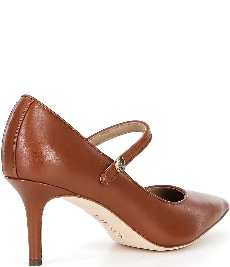 Lauren Ralph Lauren Lanette Leather Mary Jane Pumps