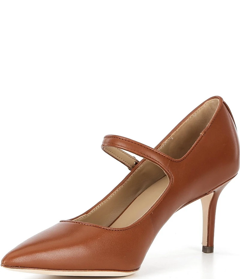 Lauren Ralph Lauren Lanette Leather Mary Jane Pumps