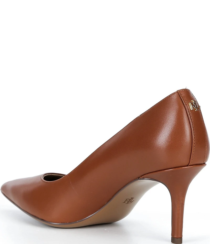 Lauren Ralph Lauren Lanette Leather Pumps
