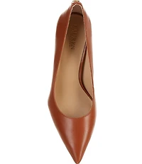 Lauren Ralph Lauren Lanette Leather Pumps