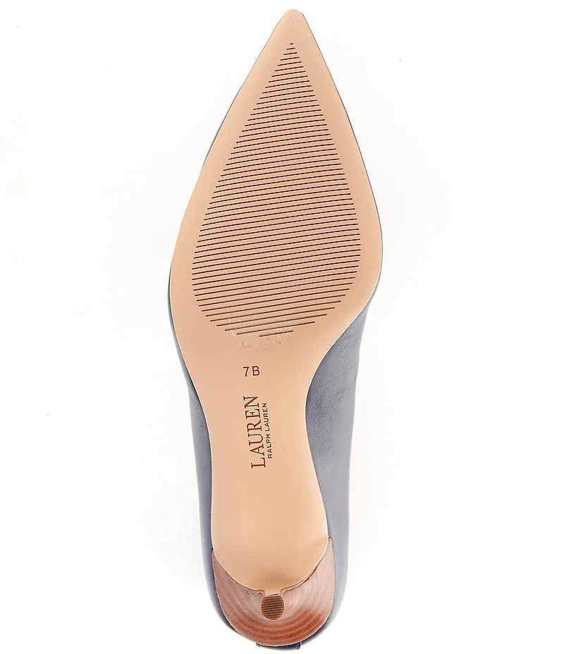Lauren Ralph Lauren Lanette Leather Pumps