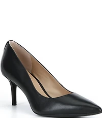 Lauren Ralph Lauren Lanette Pointed Toe Leather Pumps