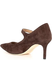 Lauren Ralph Lauren Lanette Suede Mary Jane Pumps