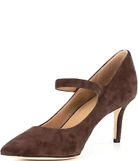 Lauren Ralph Lauren Lanette Suede Mary Jane Pumps