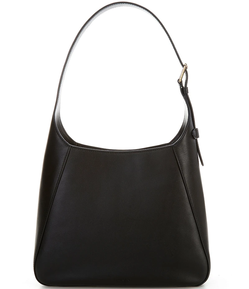 Lauren Ralph Lauren Tanner Large Leather Padlock Shoulder Bag