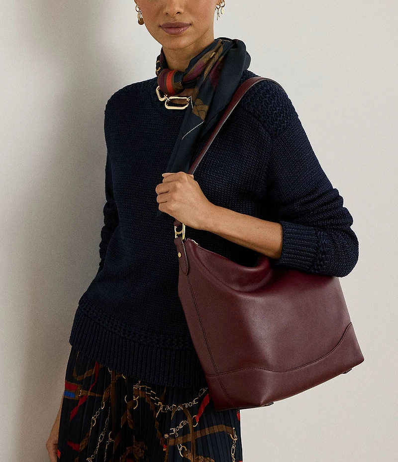 Lauren Ralph Lauren Large Tasha Bucket Bag