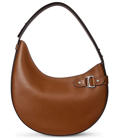 Lauren Ralph Lauren Tasha Large Leather Shoulder Bag