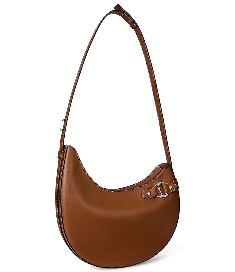 Lauren Ralph Lauren Tasha Large Leather Shoulder Bag