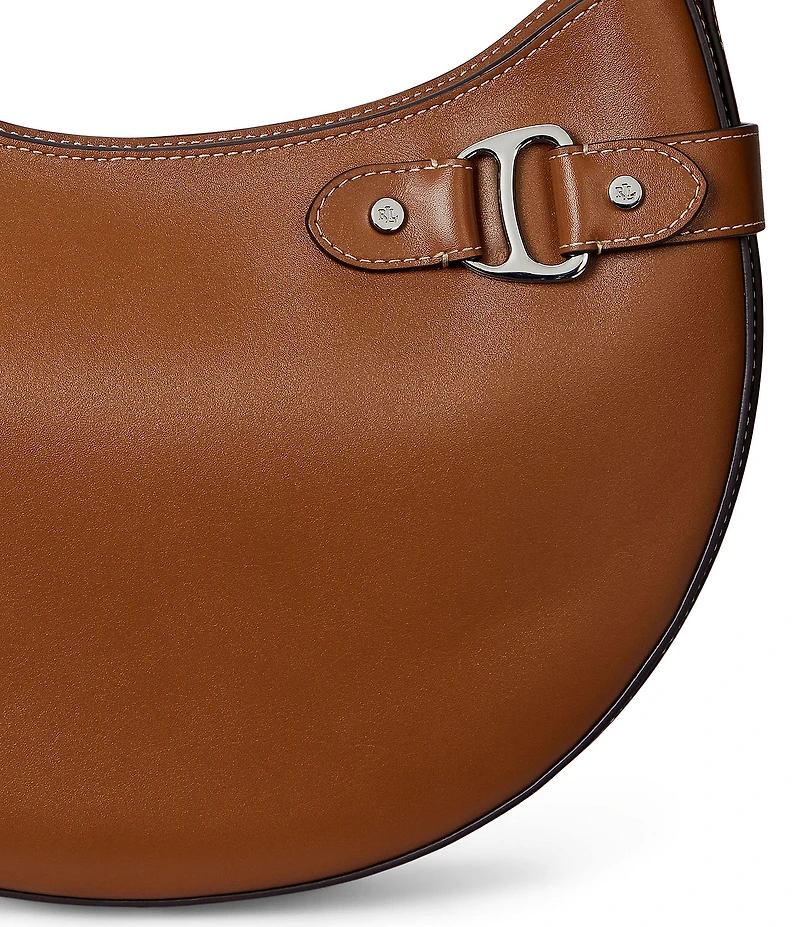 Lauren Ralph Lauren Tasha Large Leather Shoulder Bag