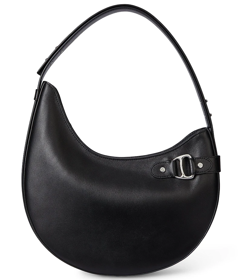 Lauren Ralph Lauren Tasha Large Leather Shoulder Bag