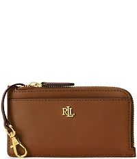 Lauren Ralph Lauren L-Zip Leather Card Case