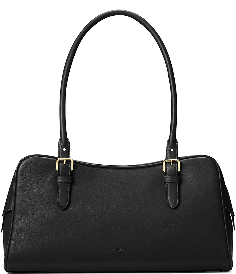 Lauren Ralph Lauren Marcy Large Zip Satchel Bag