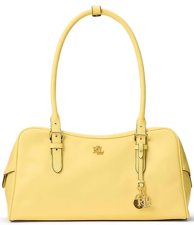 Lauren Ralph Lauren Marcy Large Zip Satchel Bag