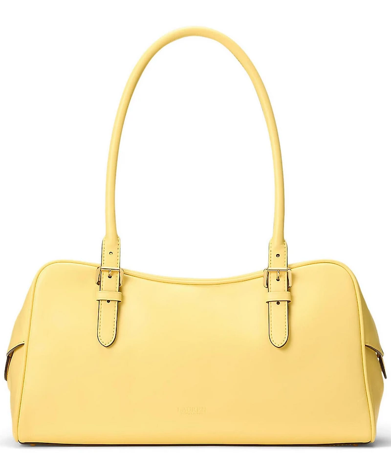 Lauren Ralph Lauren Marcy Large Zip Satchel Bag