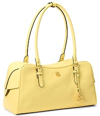 Lauren Ralph Lauren Marcy Large Zip Satchel Bag