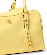 Lauren Ralph Lauren Marcy Large Zip Satchel Bag