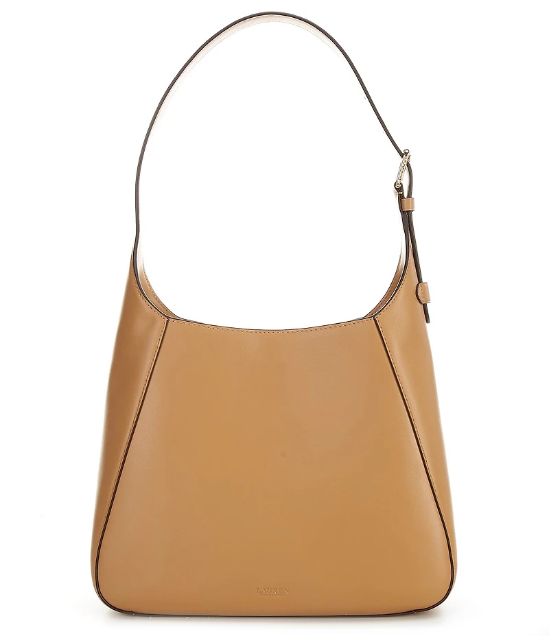Lauren Ralph Lauren Tanner Large Leather Padlock Shoulder Bag