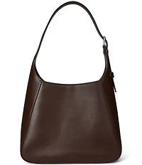 Lauren Ralph Lauren Tanner Large Leather Padlock Shoulder Bag