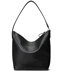 Lauren Ralph Lauren Tasha Large Leather Bucket Bag