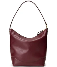 Lauren Ralph Lauren Tasha Large Leather Bucket Bag