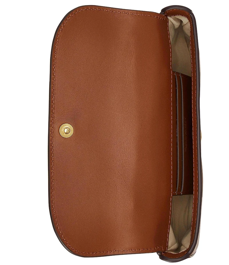 Lauren Ralph Lauren Leather Marcy Crossbody Wallet