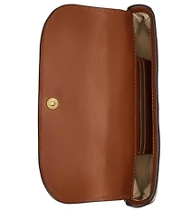 Lauren Ralph Lauren Leather Marcy Crossbody Wallet