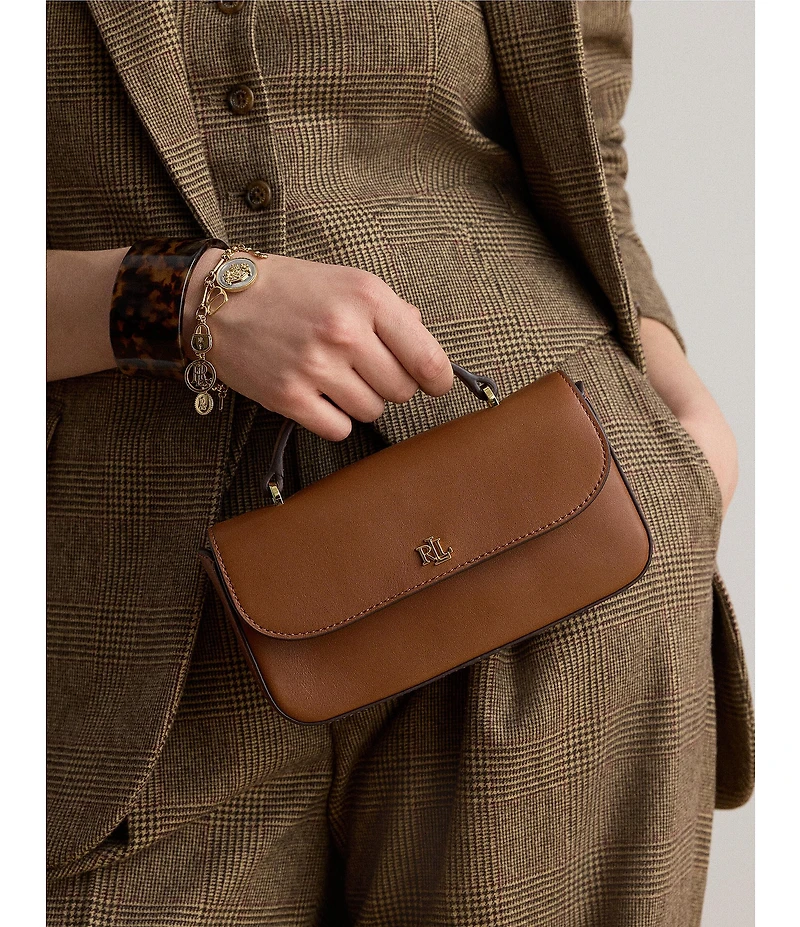 Lauren Ralph Lauren Leather Marcy Crossbody Wallet