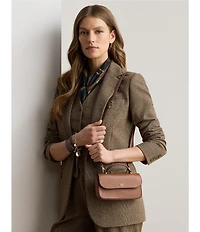 Lauren Ralph Lauren Leather Marcy Crossbody Wallet