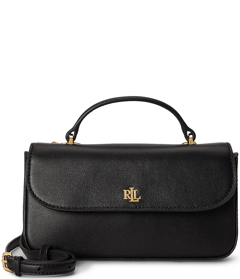 Lauren Ralph Lauren Leather Marcy Crossbody Wallet
