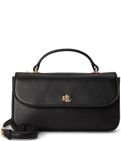 Lauren Ralph Lauren Leather Marcy Crossbody Wallet